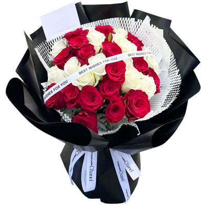 合肥28朵玫瑰花混搭，充满爱的温暖